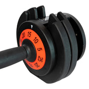 Powertrain GEN2 Pro Adjustable Dumbbell Set - 50kg V240-DMB-TD1-AD3-2