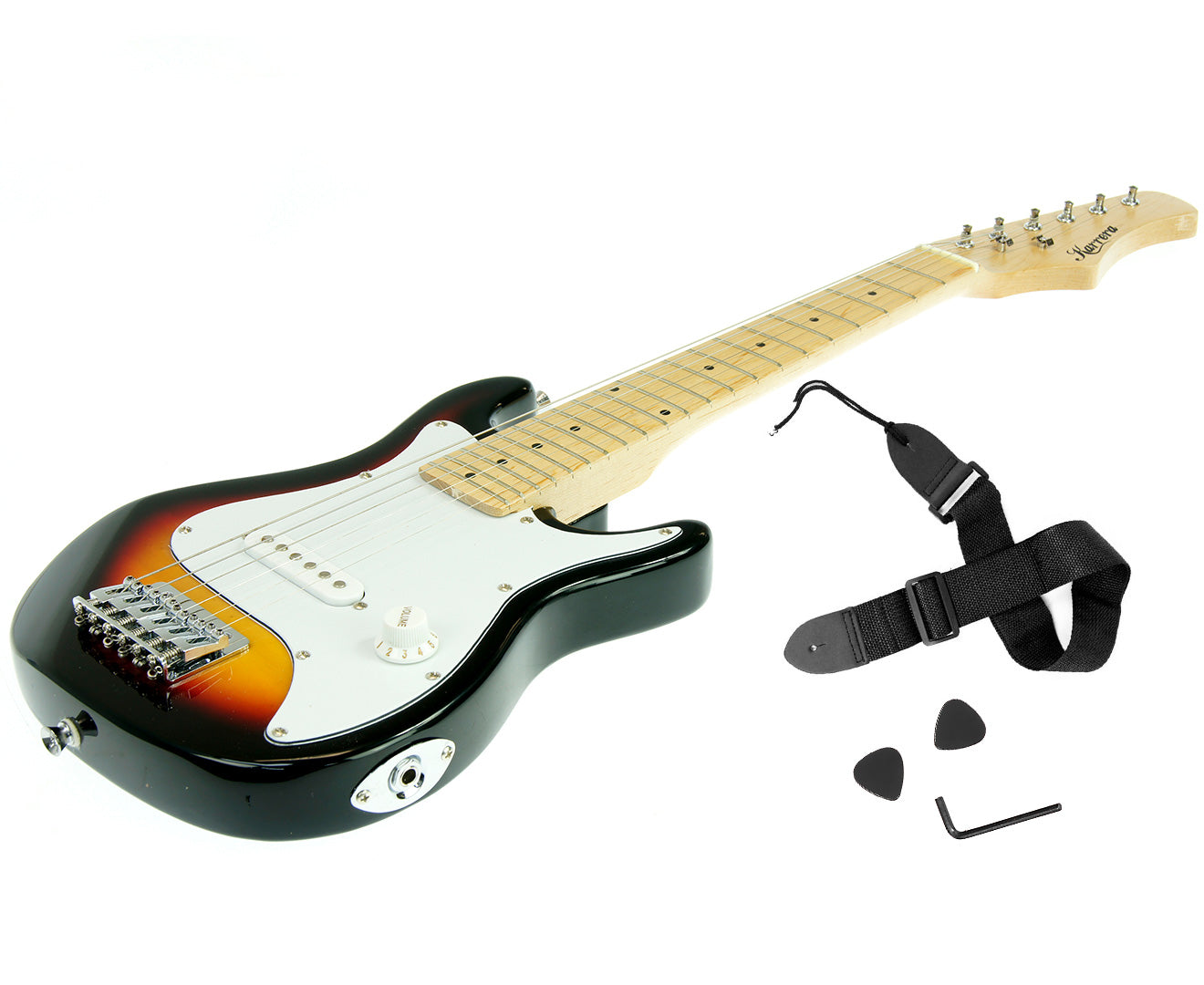 Karrera Childrens Electric Guitar Kids - Sunburst V240-ECP-3W-3TS
