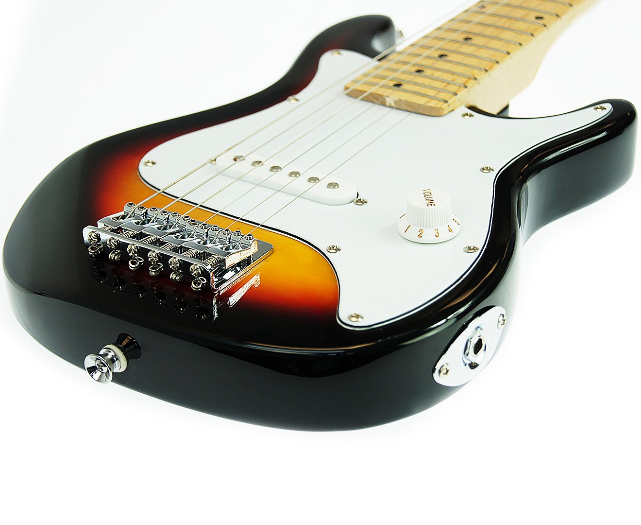 Karrera Childrens Electric Guitar Kids - Sunburst V240-ECP-3W-3TS