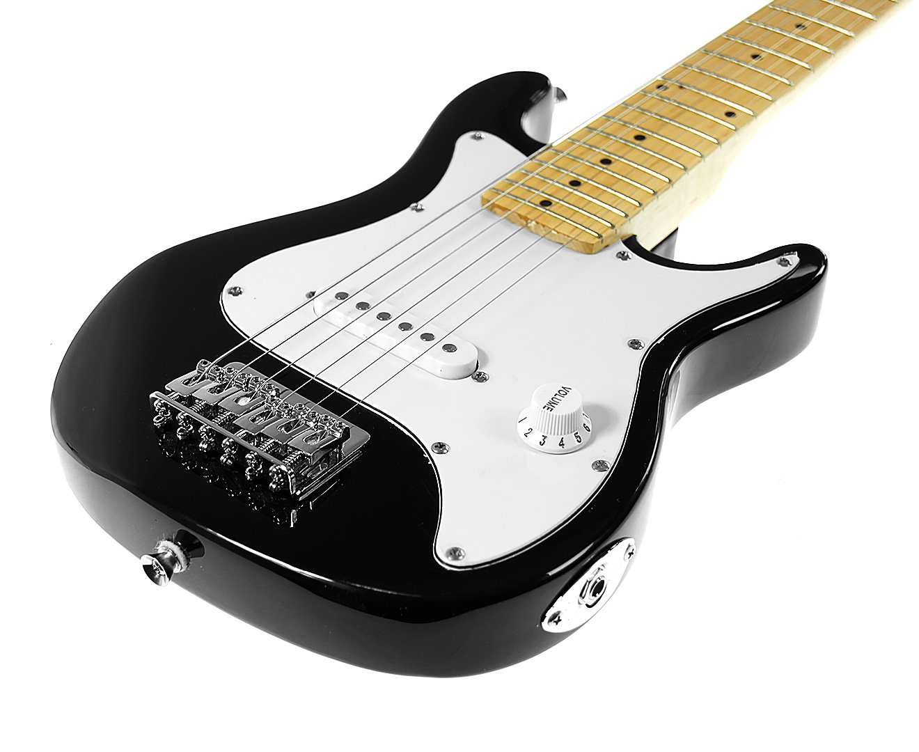 Karrera Electric Childrens Guitar Kids - Black V240-ECP-3W-BK