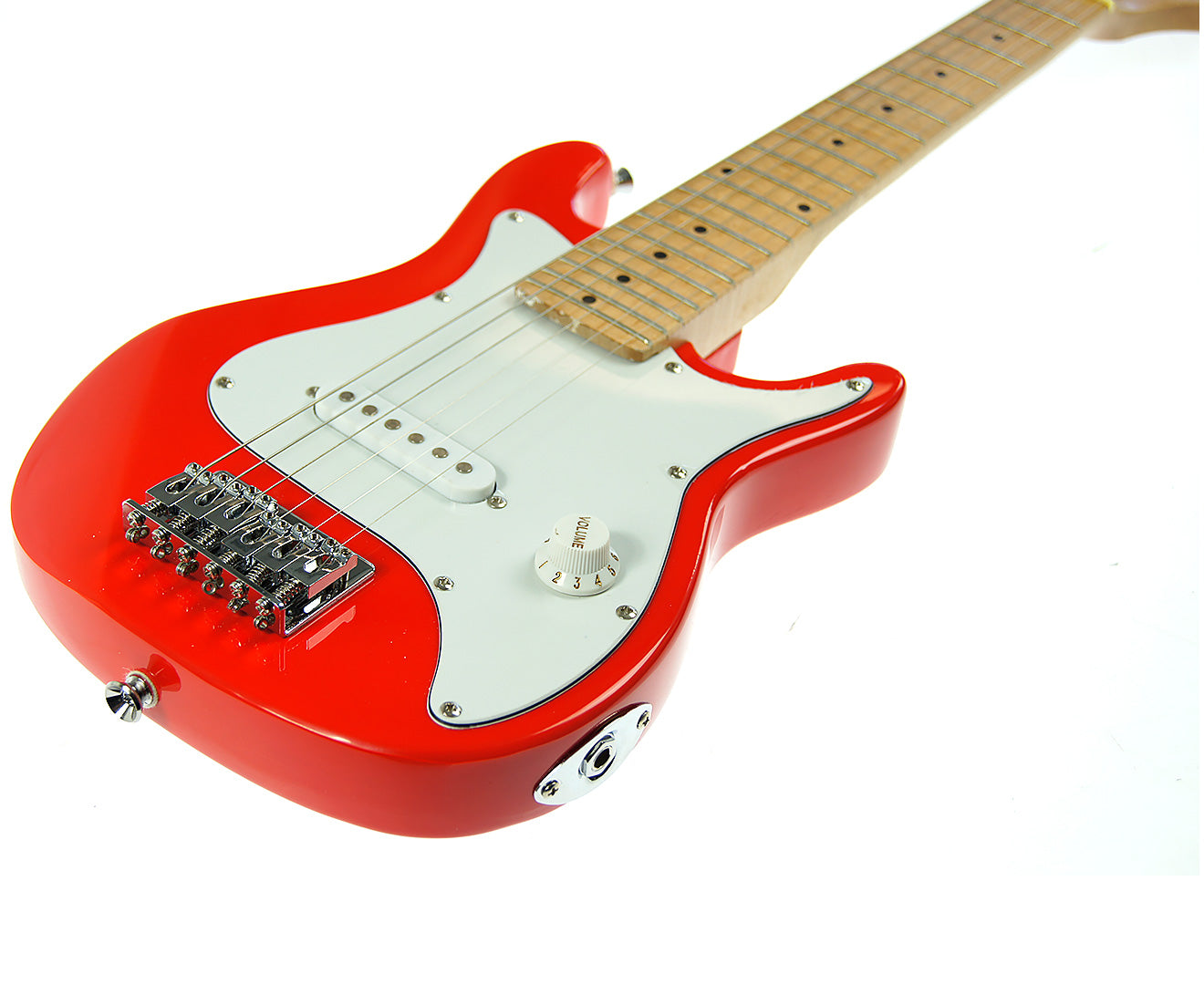 Karrera Electric Childrens Guitar Kids - Red V240-ECP-3W-RD