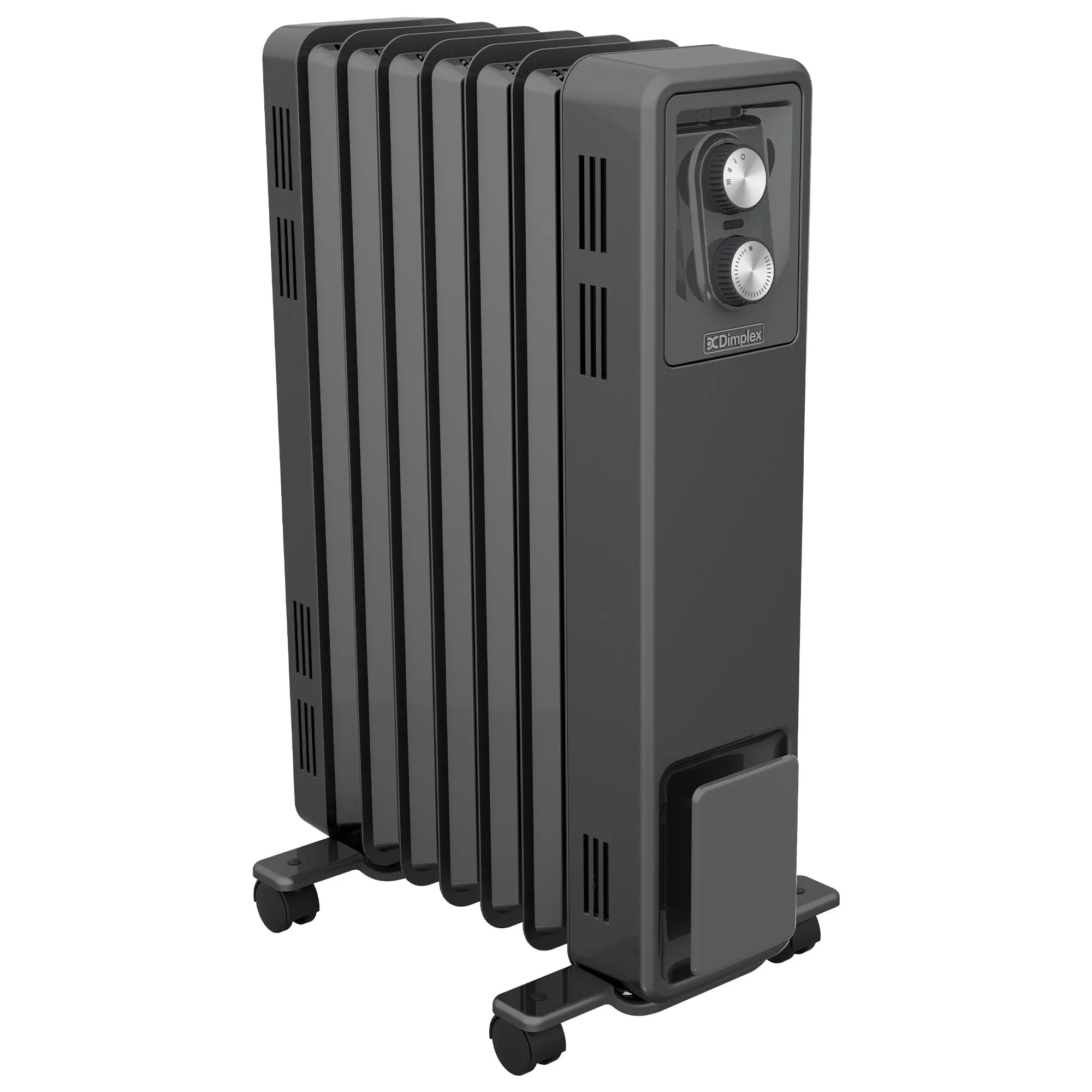 Dimplex Oil Free 1.5kW Column Heater w/ Thermostat in Black V240-ECR15
