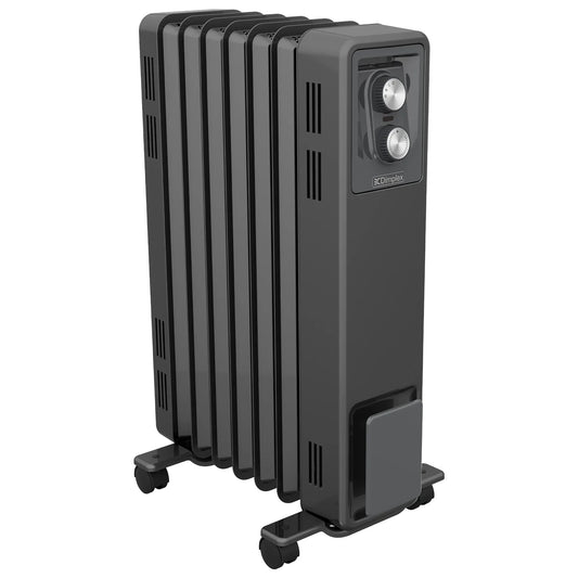 Dimplex Oil Free 1.5kW Column Heater w/ Thermostat in Black V240-ECR15