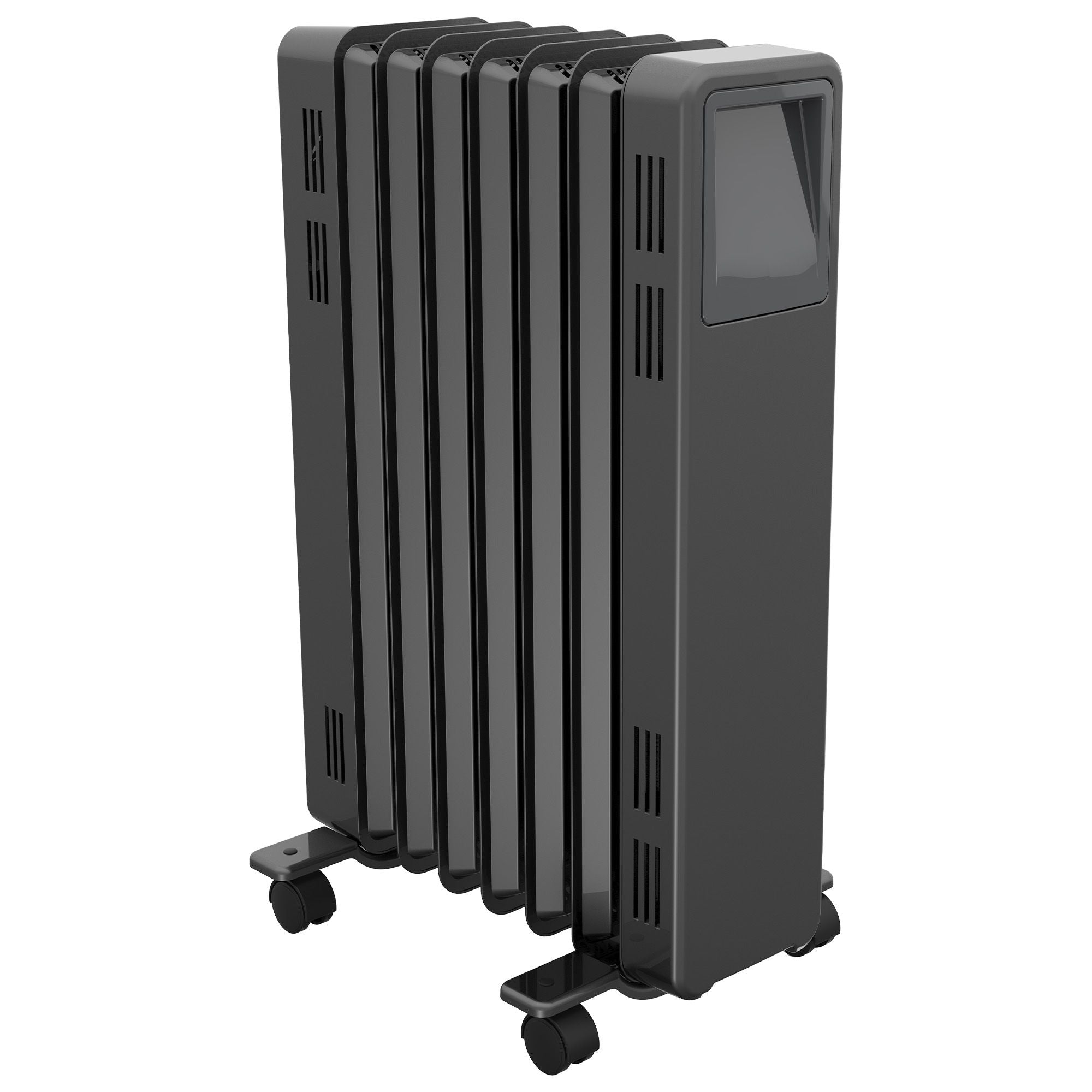 Dimplex Oil Free 1.5kW Column Heater w/ Thermostat in Black V240-ECR15