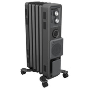 Dimplex Oil Free 1.5kW Column Heater w/ Turbo Fan and Timer in Black V240-ECR15TIF