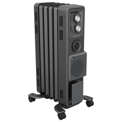 Dimplex Oil Free 1.5kW Column Heater w/ Turbo Fan and Timer in Black V240-ECR15TIF