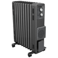 Dimplex Oil Free 2.4kW Column Heater w/ Thermostat and Turbo Fan in Black V240-ECR24FA