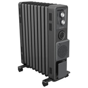 Dimplex Oil Free 2.4kW Column Heater w/ Turbo Fan and Timer in Black V240-ECR24TIF