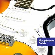 Karrera 39in Electric Guitar - Sunburst V240-EGP-5W-3TS