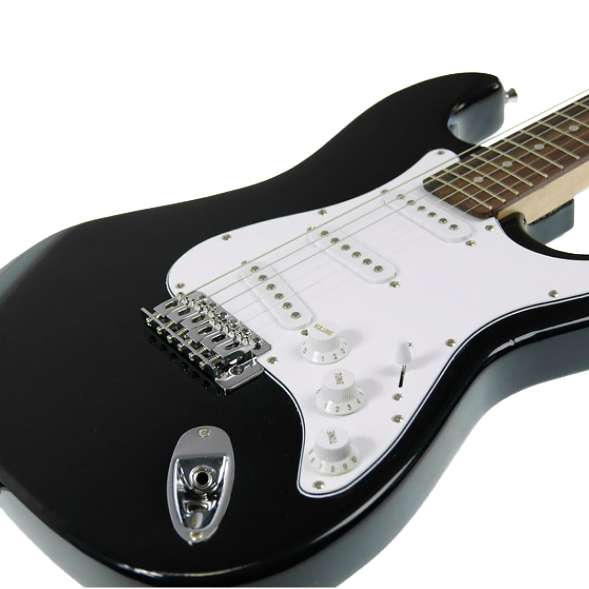 Karrera 39in Electric Guitar - Black V240-EGP-5W-BK