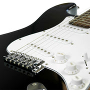 Karrera 39in Electric Guitar - Black V240-EGP-5W-BK