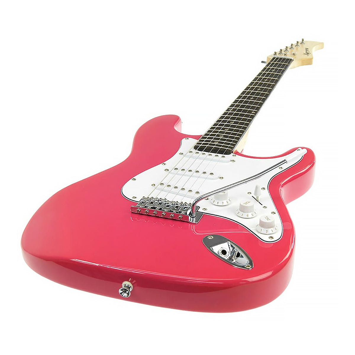 Karrera 39in Electric Guitar - Pink V240-EGP-5W-PK