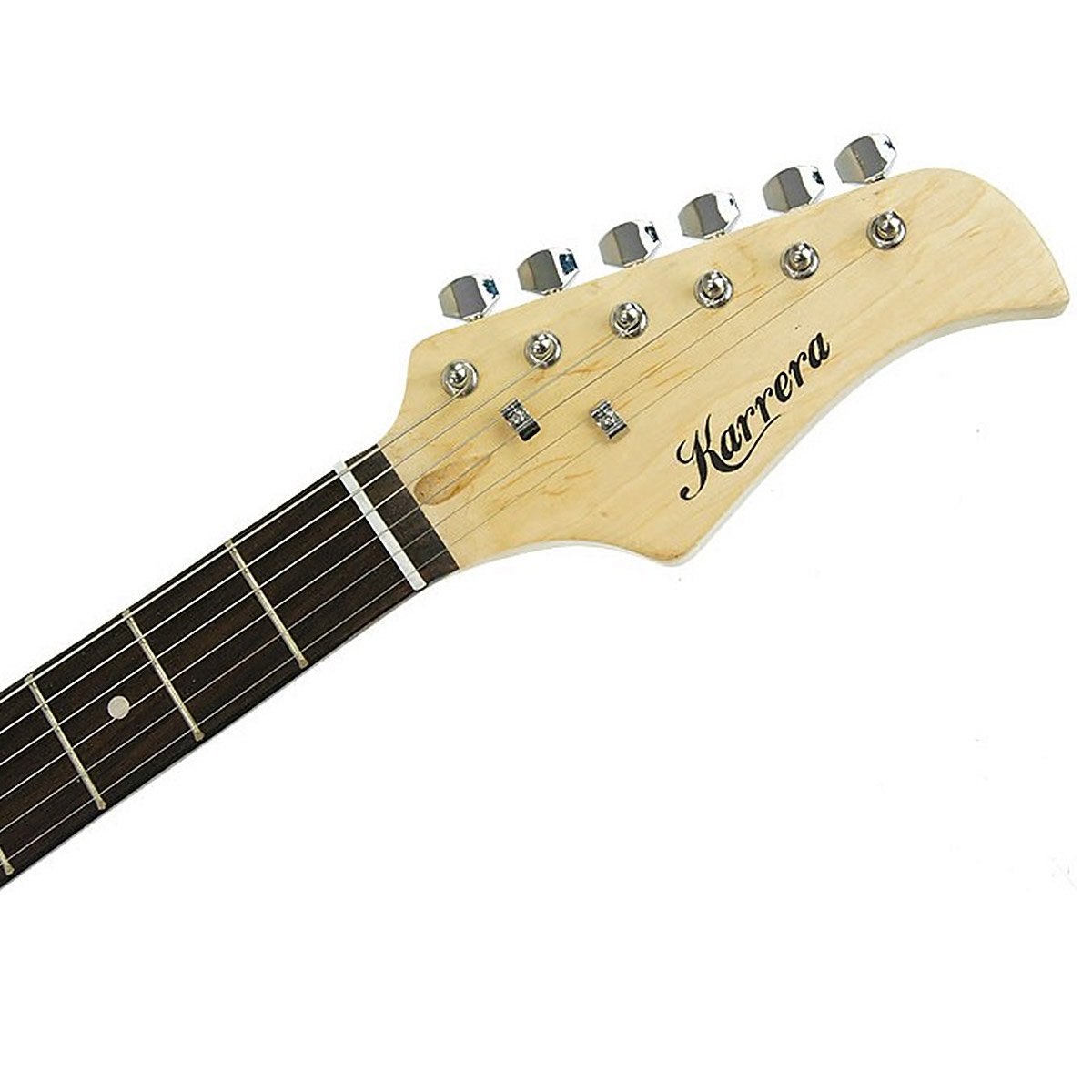 Karrera 39in Electric Guitar - Red V240-EGP-5W-RD