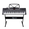Karrera 61-Key Electronic Piano Keyboard 75cm with Stand - Black V240-EKB-61-K33-STD