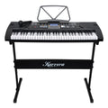 Karrera 61 Keys Electronic Keyboard Piano with Stand - Black V240-EKB-CHJ-61-BK