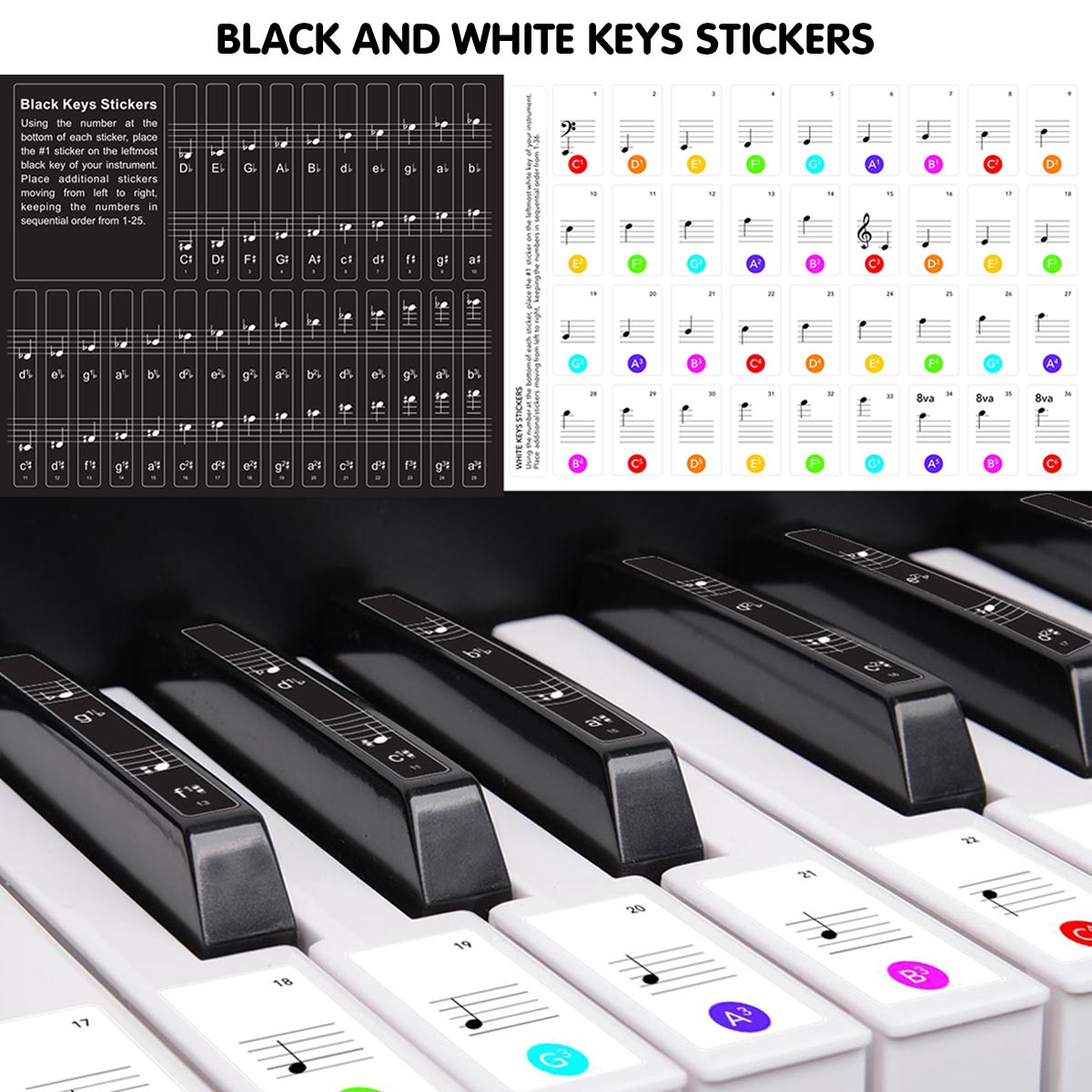 Karrera 61 Keys Electronic Keyboard Piano with Stand - Black V240-EKB-CHJ-61-BK