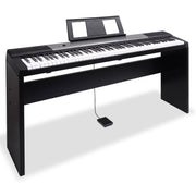 Karrera 88 Keys Electronic Keyboard Piano with Stand Black V240-EKB-CHJ-88-BK