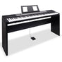 Karrera 88 Keys Electronic Keyboard Piano with Stand Black V240-EKB-CHJ-88-BK