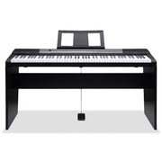 Karrera 88 Keys Electronic Keyboard Piano with Stand Black V240-EKB-CHJ-88-BK