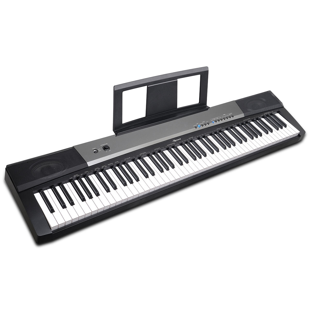 Karrera 88 Keys Electronic Keyboard Piano with Stand Black V240-EKB-CHJ-88-BK