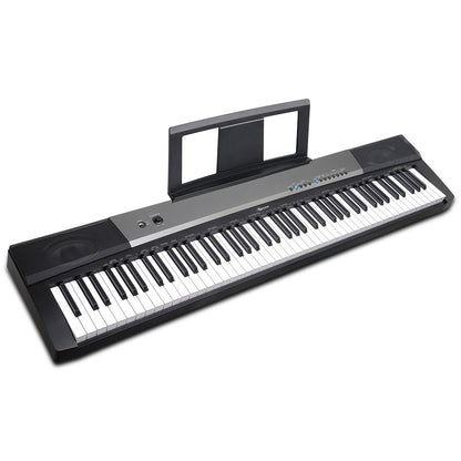 Karrera 88 Keys Electronic Keyboard Piano with Stand Black V240-EKB-CHJ-88-BK