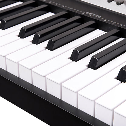 Karrera 88 Keys Electronic Keyboard Piano with Stand Black V240-EKB-CHJ-88-BK