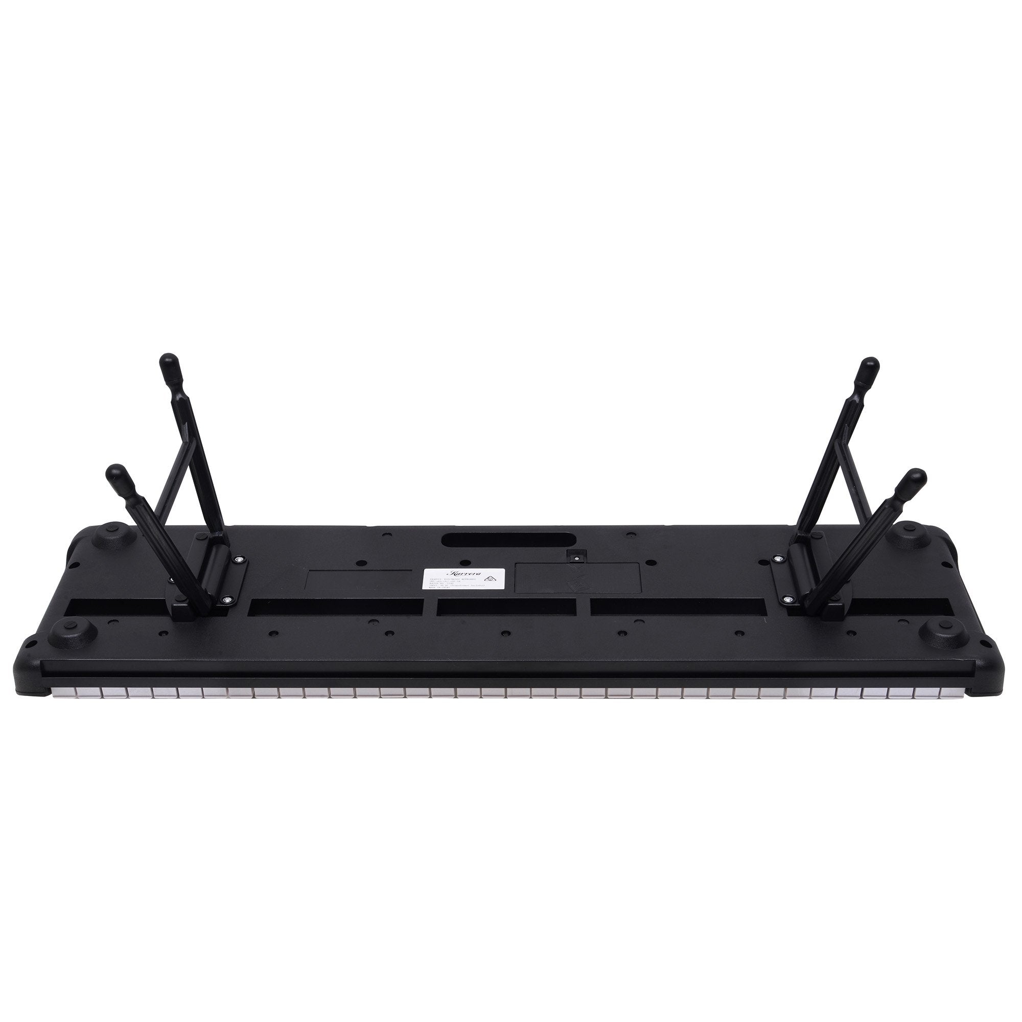 Karrera 61-Key Electronic Piano Keyboard with LED and Folding Stand in Black CHJ-SD1 V240-EKB-CHJ-SD1-BK