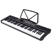 Karrera 61-Key Electronic Piano Keyboard with LED and Folding Stand in Black CHJ-SD1 V240-EKB-CHJ-SD1-BK