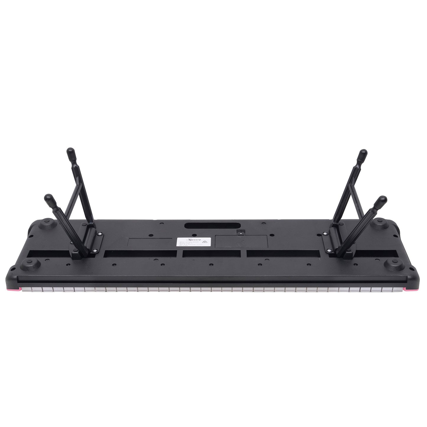 Karrera 61-Key Electronic Piano Keyboard with LED and Folding Stand in Pink CHJ-SD1 V240-EKB-CHJ-SD1-PK