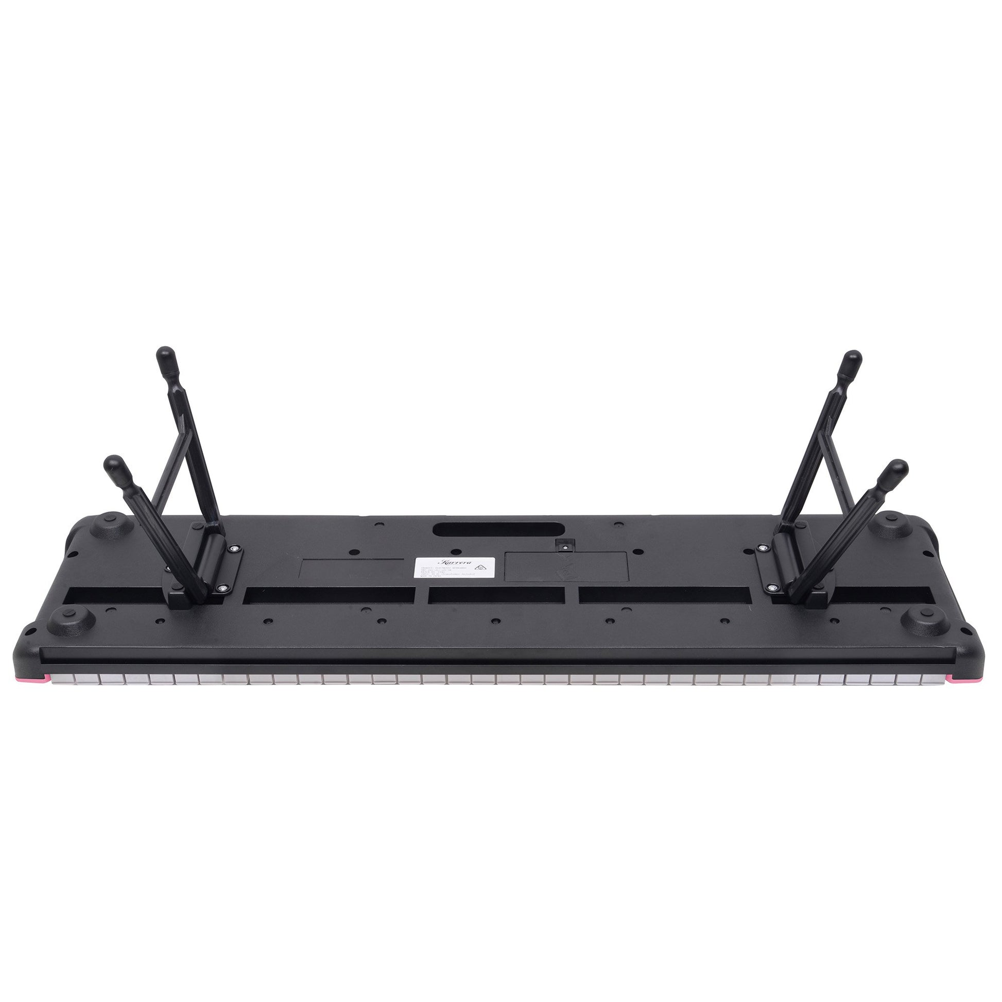 Karrera 61-Key Electronic Piano Keyboard with LED and Folding Stand in Pink CHJ-SD1 V240-EKB-CHJ-SD1-PK