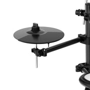 Karrera TDX-16 Electronic Drum Kit with LCD, Toms, Snares Quiet Mesh Pads & Pedals, Adjustable Stool, V240-ELE-DRM-5PC
