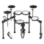 Karrera X23 Electronic Drum Kit with Sound Module, 3 Toms, Snare Quiet Mesh Drum Heads, Cymbals & Pedal V240-ELE-DRM-X23