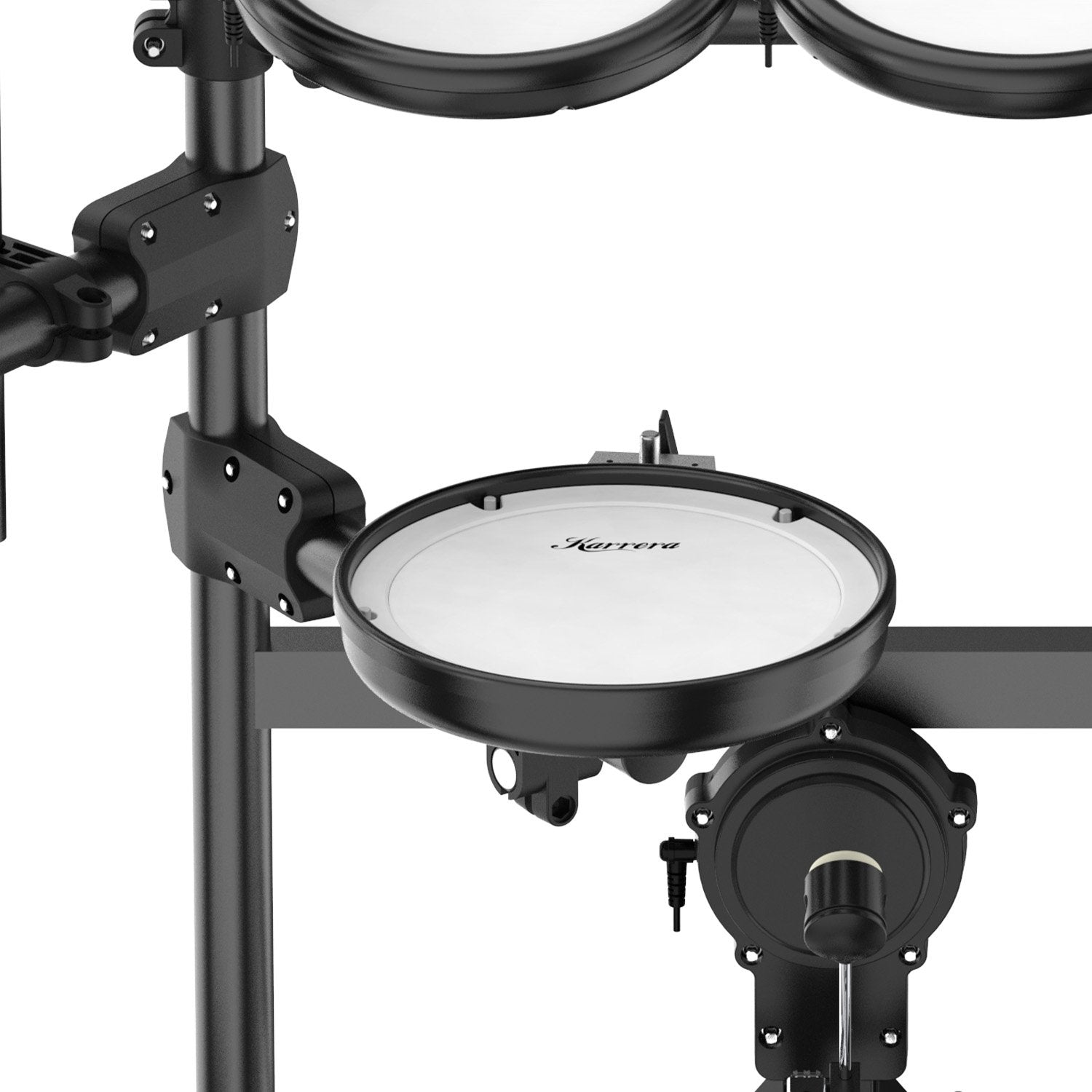 Karrera X23 Electronic Drum Kit with Sound Module, 3 Toms, Snare Quiet Mesh Drum Heads, Cymbals & Pedal V240-ELE-DRM-X23