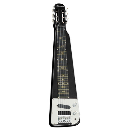 Karrera 29in 6-String Lap Steel Hawaiian Guitar - Black V240-ELE-LAP-6S-BK
