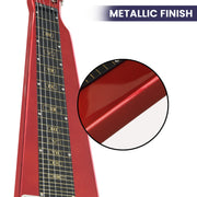 Karrera 6-String Steel Lap Guitar - Metallic Red V240-ELE-LAP-6S-RD