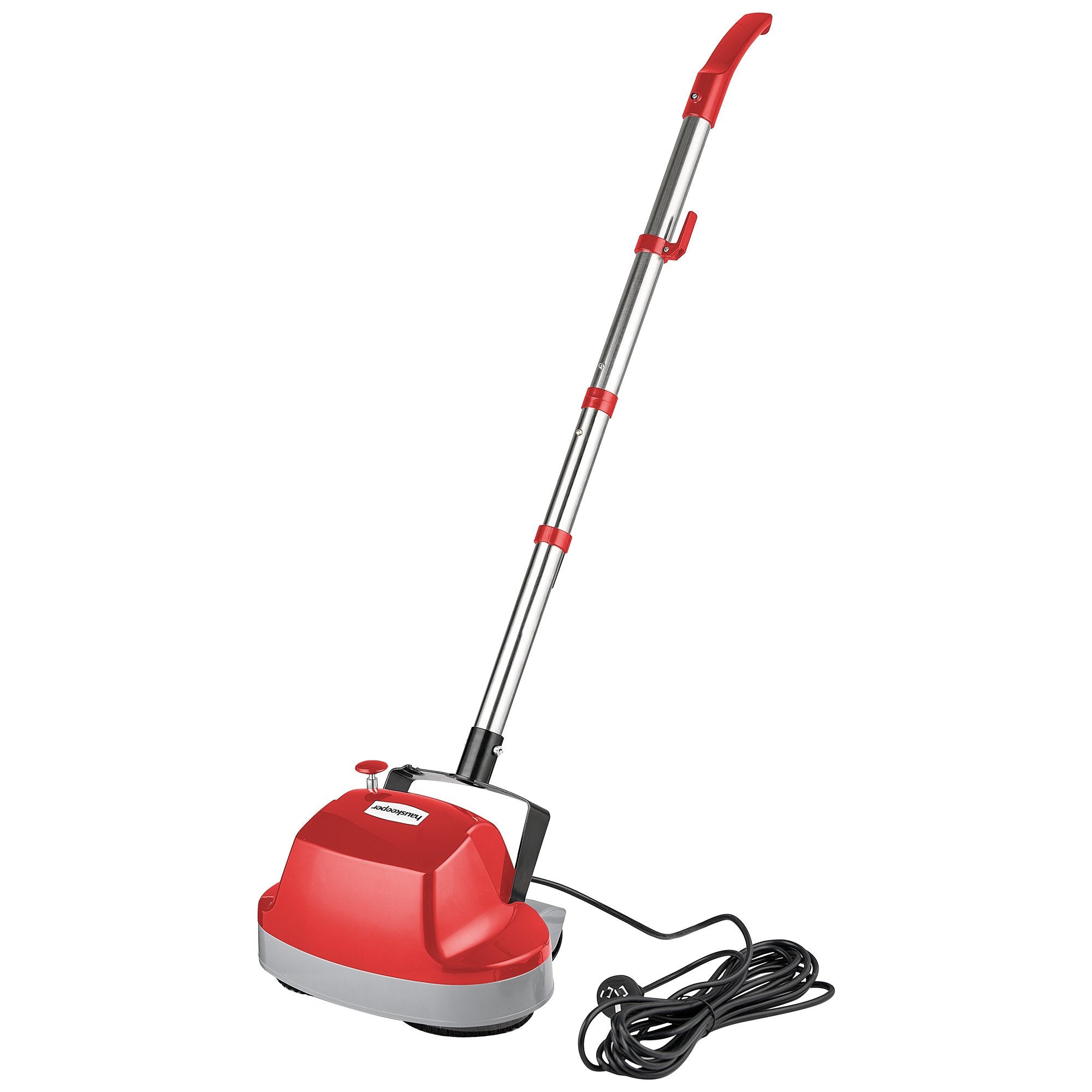 Klika Hauskeeper 5 in 1 Electric 240V Floor Polisher w/ 6M Power Cable Timber Hard Waxer Buffer Cleaner Red V240-FLOORWAX