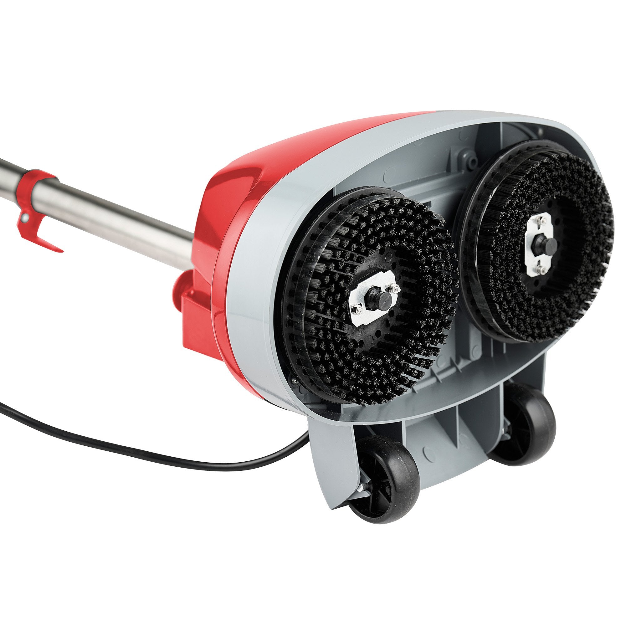 Klika Hauskeeper 5 in 1 Electric 240V Floor Polisher w/ 6M Power Cable Timber Hard Waxer Buffer Cleaner Red V240-FLOORWAX