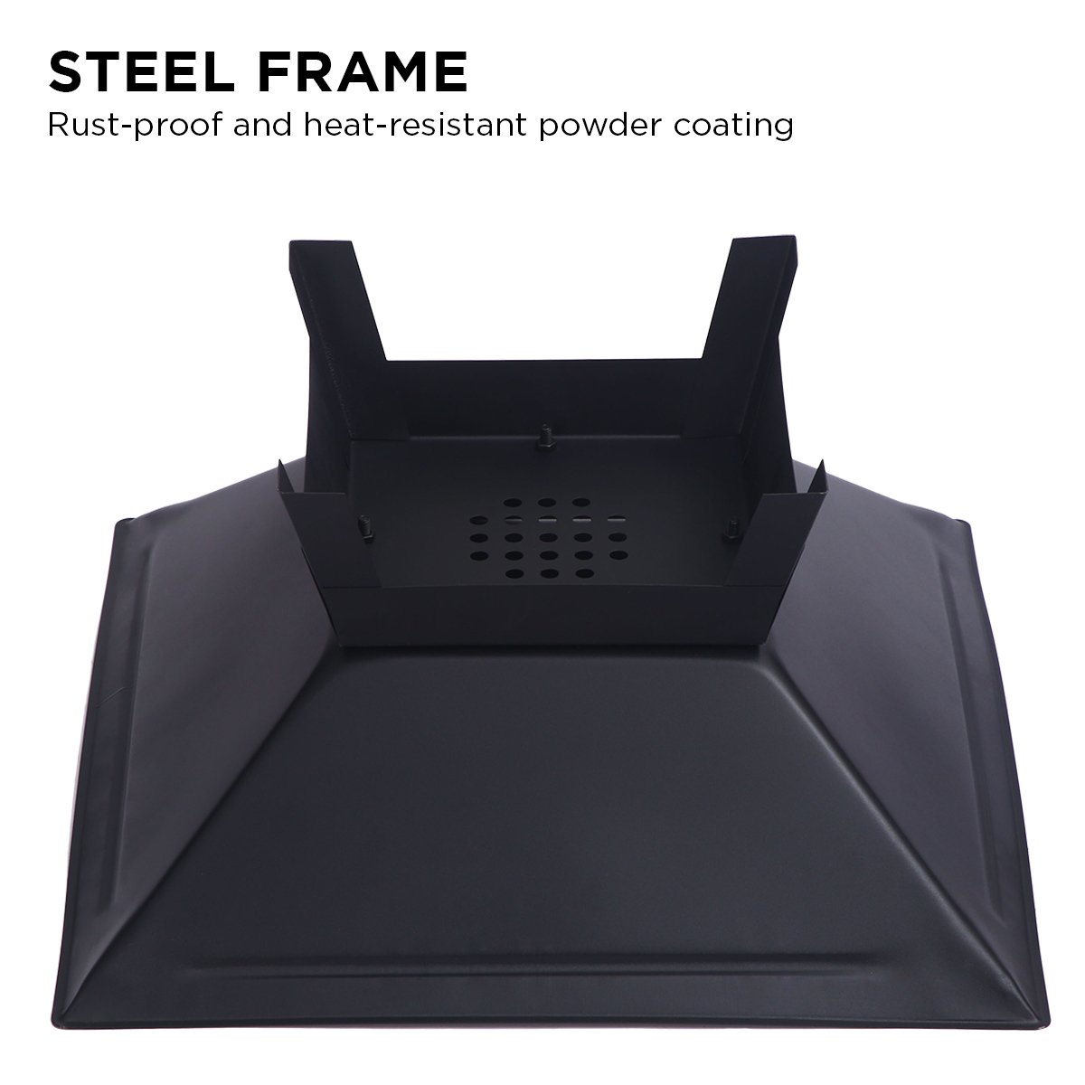 Wallaroo Portable Outdoor Fire Pit for BBQ, Grilling, Cooking, Camping V240-FPT-HP04