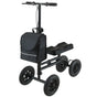 Orthonica Mobility Steel Knee Scooter Walker Steerable Ergonomic Foldable Scooter 10-inch Wheels Height V240-FRW-MAS-06L-BK