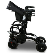Orthonica Aluminium 2-in-1 Rollator Wheelchair with Foldable Frame - Black & Silver V240-FRW-MAS-2N1-BK