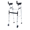 Orthonica Folding Rollator Walker Aluminium Adjustable Handles With Cane Box V240-FRW-MAS-30-508L