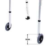 Orthonica Folding Rollator Walker Aluminium Adjustable Handles With Cane Box V240-FRW-MAS-30-508L