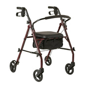 Orthonica Foldable Steel Frame Rollator 4-wheel Walker V240-FRW-MAS-30-STL