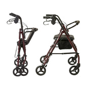 Orthonica Foldable Steel Frame Rollator 4-wheel Walker V240-FRW-MAS-30-STL