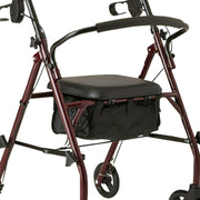 Orthonica Foldable Steel Frame Rollator 4-wheel Walker V240-FRW-MAS-30-STL
