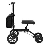 Orthonica Knee Walker with Adjustable Pad and Dual Brakes V240-FRW-MAS-3510-BK