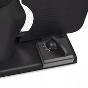Pronti Black Electric Food Slicer 200W with Adjustable Thickness 1 to 15mm Serrated and Fine Edge Stainless V240-FS-190-2A-BK