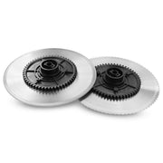 Pronti Black Electric Food Slicer 200W with Adjustable Thickness 1 to 15mm Serrated and Fine Edge Stainless V240-FS-190-2A-BK