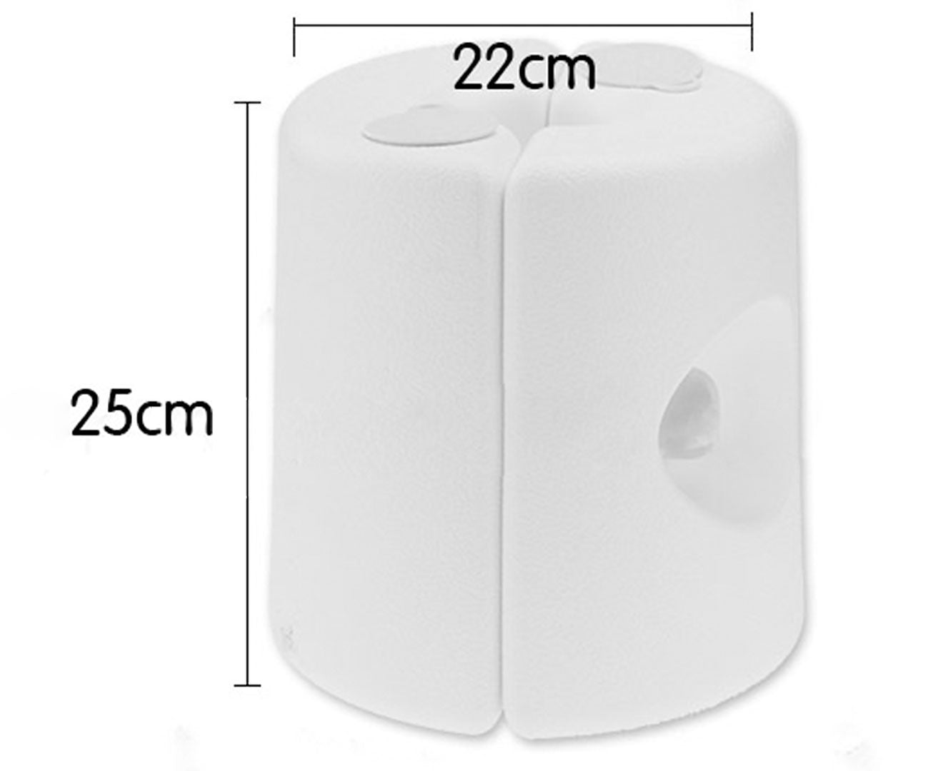 Wallaroo Gazebo Base Weight Pods Marquee Water Sand Fillable V240-GAZ-BP-4