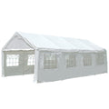 Wallaroo 4x8 Outdoor event marquee - White V240-GAZ-CPT-4X8-WH